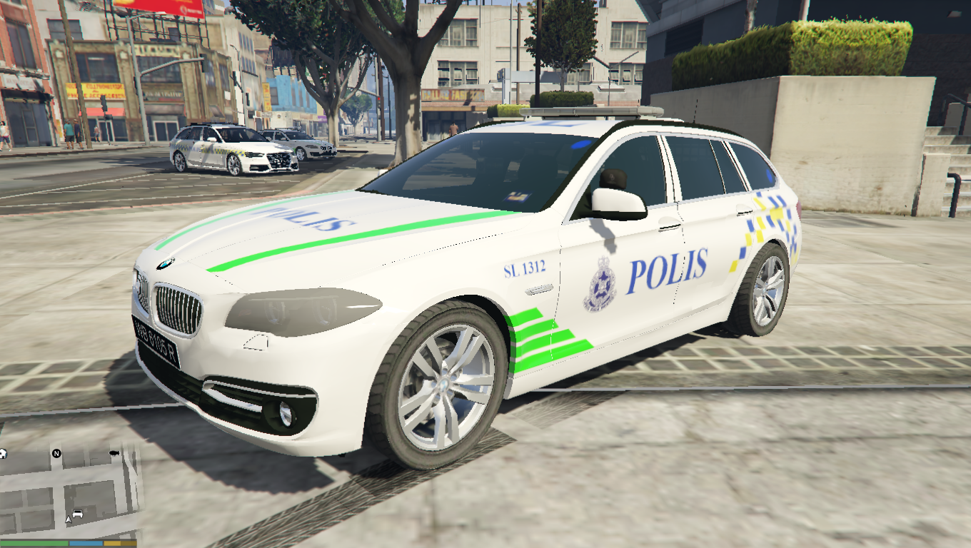 kereta control polis